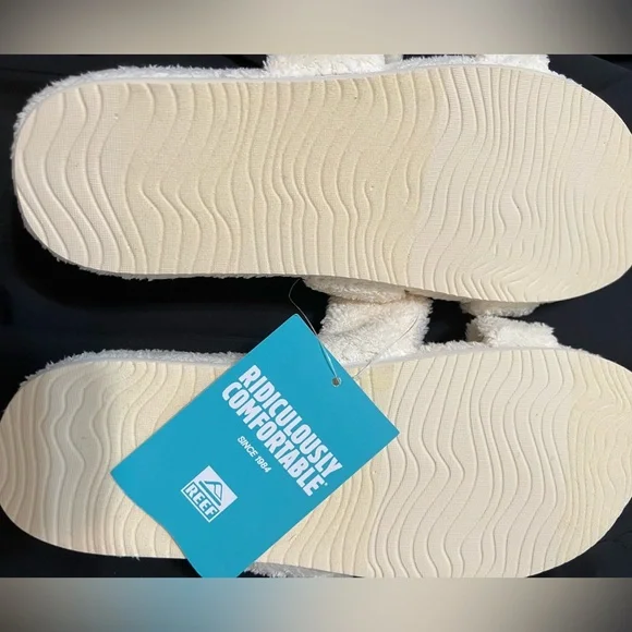 NWT Reef “Beach Bum Vista”  slippers. Size 9 - Picture 2 of 6